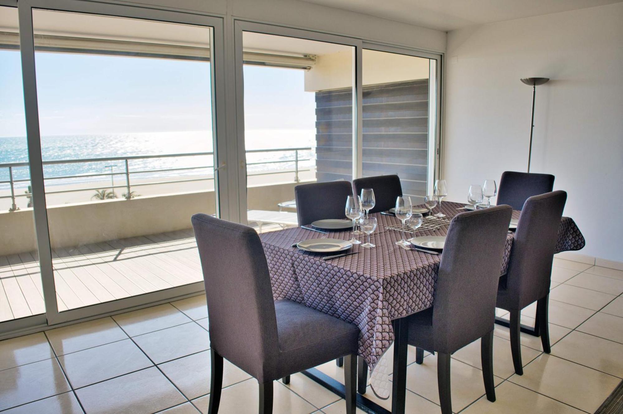 Apartment Le Palais Dete T4 6-8 115m2 Grand Standing Garage Carplug Canet-en-Roussillon